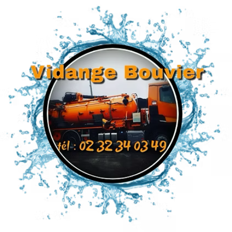 Logo Vidange Bouvier - Spécialiste de l'entretien des systèmes d'assainissement et de canalisation dans l’Eure et la Seine-Maritime depuis 1964